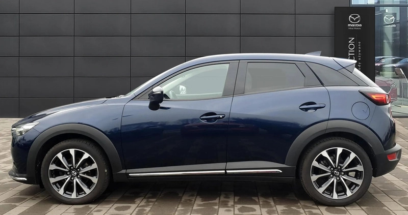 Mazda CX-3 cena 85900 przebieg: 108576, rok produkcji 2019 z Międzylesie małe 379